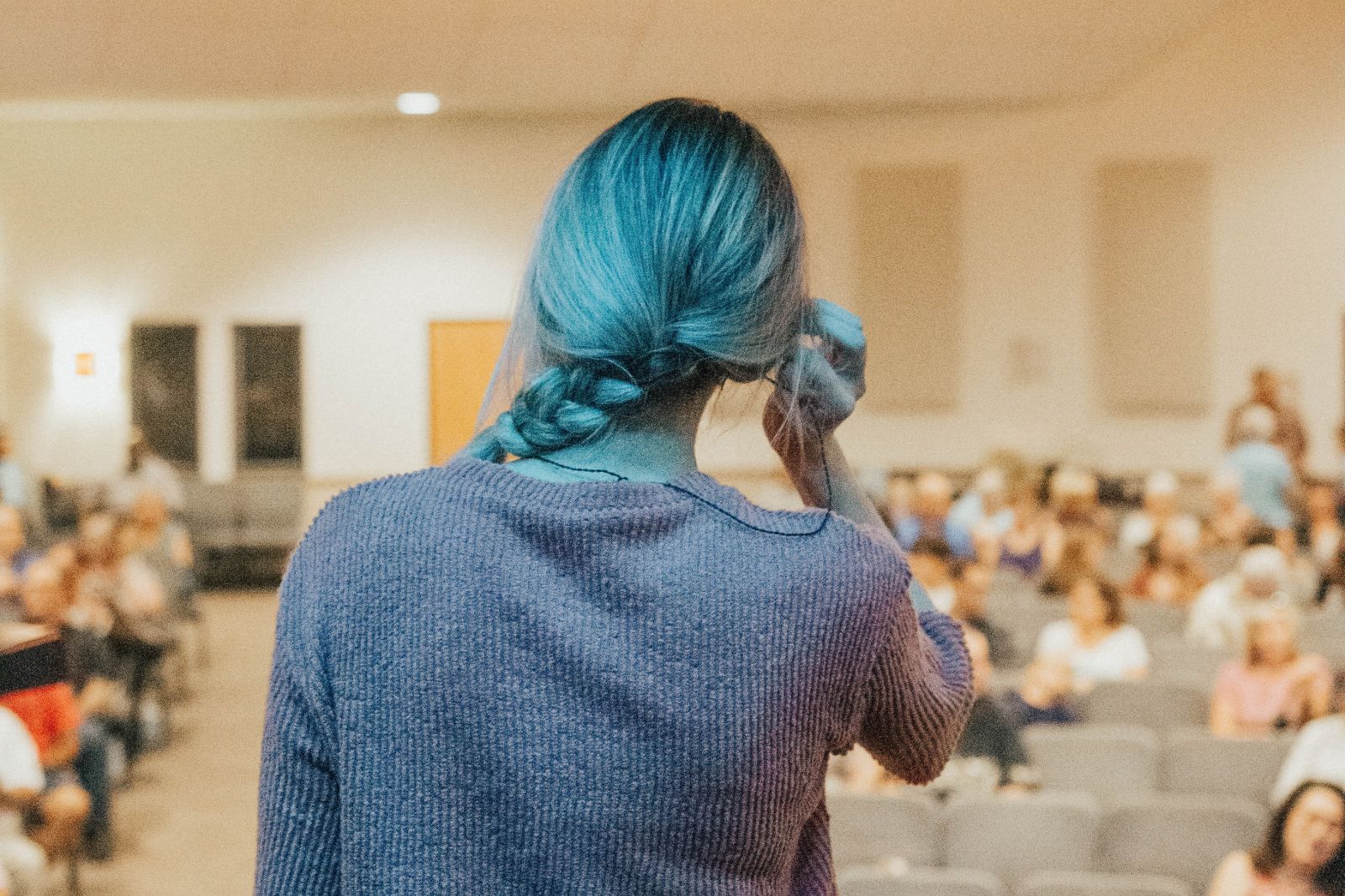 Public speaking for those with hearing loss