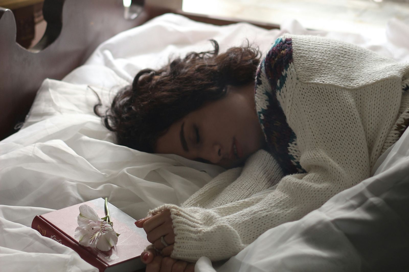 woman sleeping