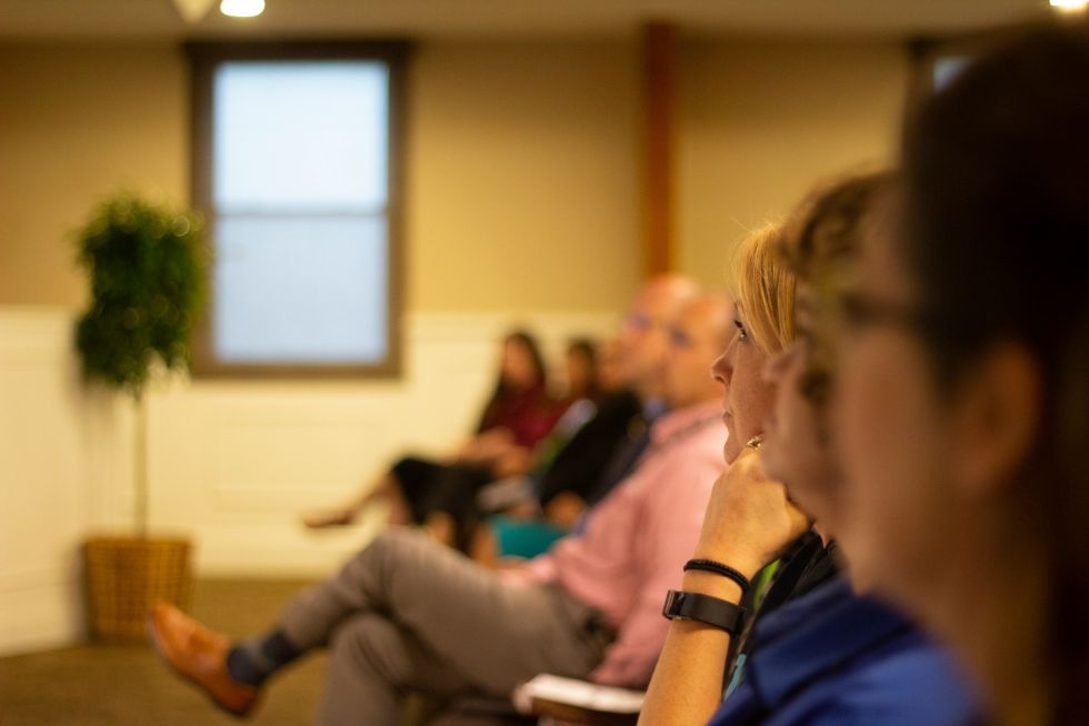 Reclaiming My Voice - an audience for public speaking training